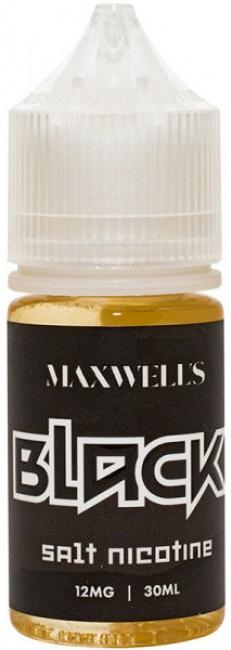 Жидкость для ЭСДН Maxwells SALT 30мл 12мг BLACK