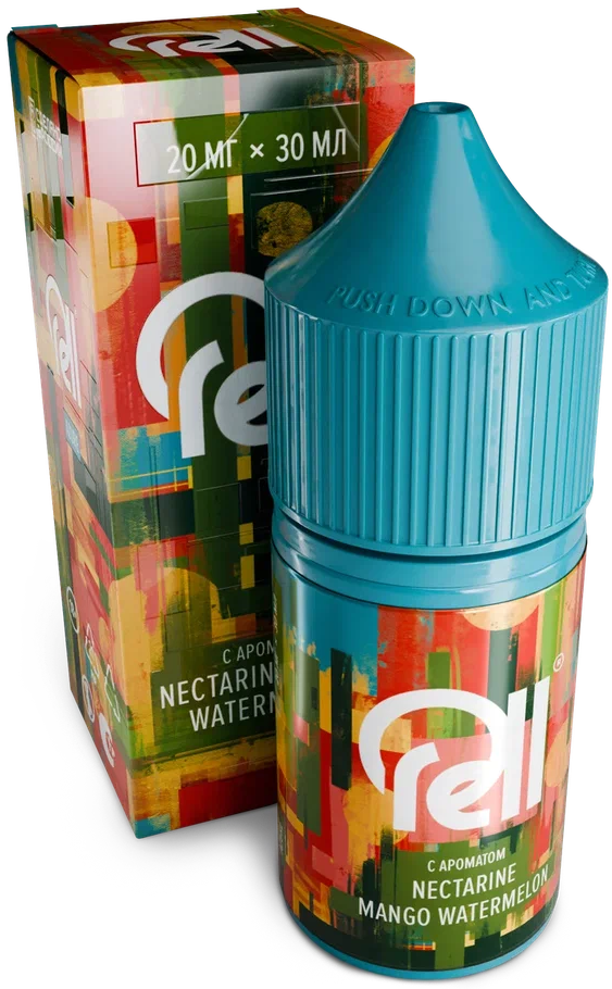 Nectarine Mango Watermelon 20мг RELL AZURE SALT 30мл Жидкость