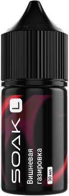 Жидкость для ЭСДН SOAK SALT 30мл 20мг Dr. Cherry/Вишневая газировка