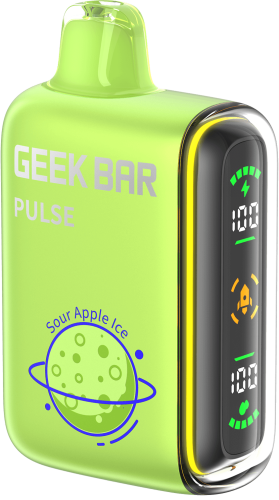ЭСДН GEEK BAR PULSE 12000 2% Кислое Яблоко Лёд