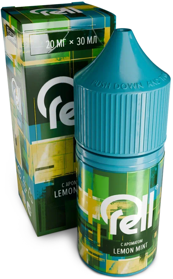 Lemon Mint 20мг RELL AZURE SALT 30мл Жидкость