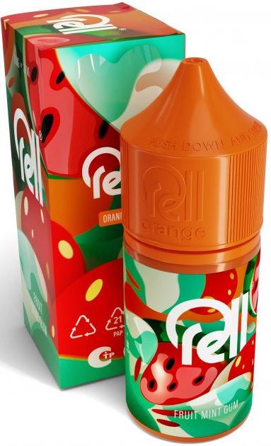 Жидкость для ЭСДН RELL ORANGE 28мл 0мг Fruit mint gum