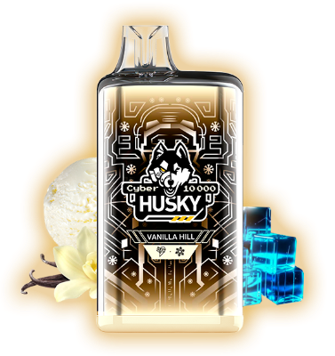 HUSKY CYBER 10000 Vanila Hill (Ванильное мороженое)