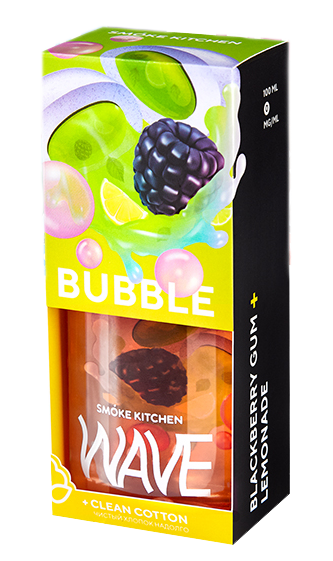 BUBBLE 3мг WAVE 100мл Жидкость