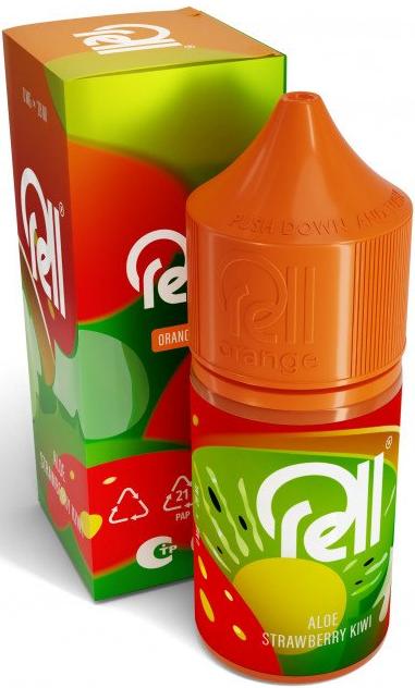 Жидкость для ЭСДН RELL ORANGE 28мл 0мг Aloe strawberry kiwi