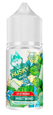 Mint Wind 20мг HUSKY Import White 3xICE SALT 30мл Жидкость