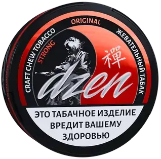 Жевательный табак DZEN 9гр SLIM ORIGINAL STRONG М