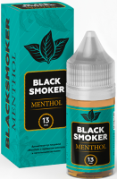 Ароматизатор для 30мл BLACK SMOKER MENTHOL (Ментол с пепельными нотками)