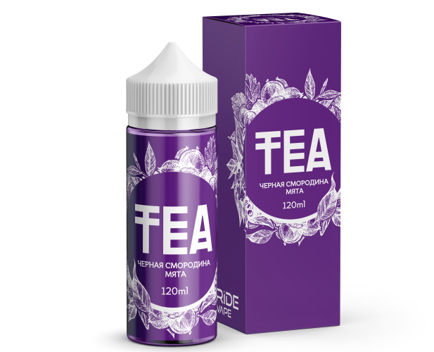 Черная смородина, мята 3мг TEA 120мл Жидкость