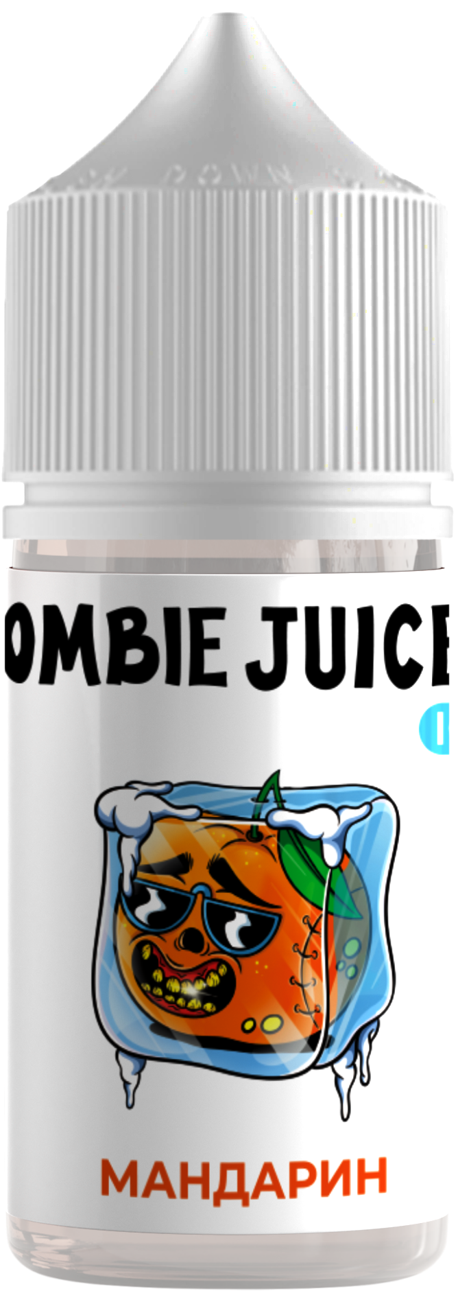 Жидкость для ЭСДН Zombie Juices Ice SALT 30мл 20мг Мандарин