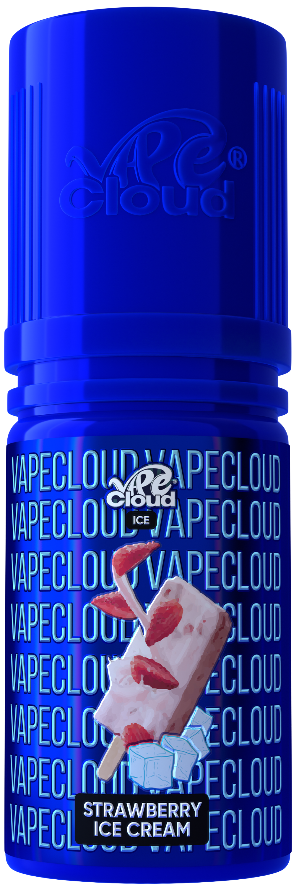 Жидкость для ЭСДН Vape Cloud Ice SALT 30мл 20мг Strawberry Ice Cream STRONG