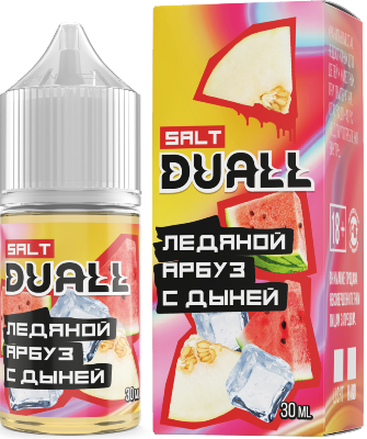 Жидкость для ЭСДН DUALL SALT 30мл 20мг Ледяной арбуз с дыней