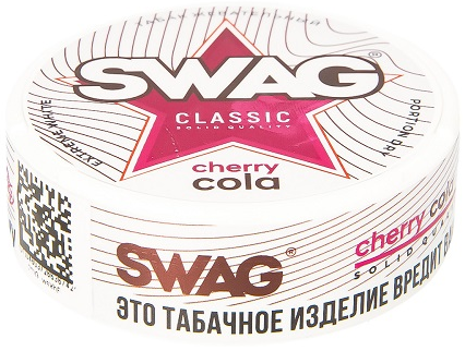 Жевательный табак SWAG 10гр CLASSIC ВИШНЕВАЯ КОЛА STRONG M