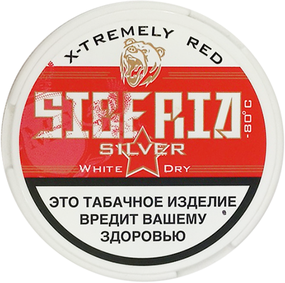 Жевательный табак SIBERIA 13гр White dry М