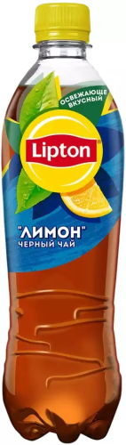 Холодный чай "Lipton", 0,5л, ПЭТ Лимон