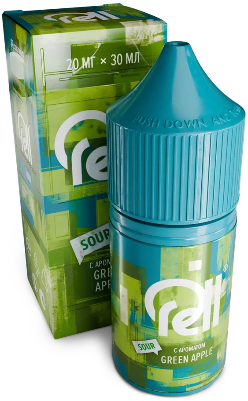 Green Apple Sour 20мг RELL AZURE SALT 30мл Жидкость