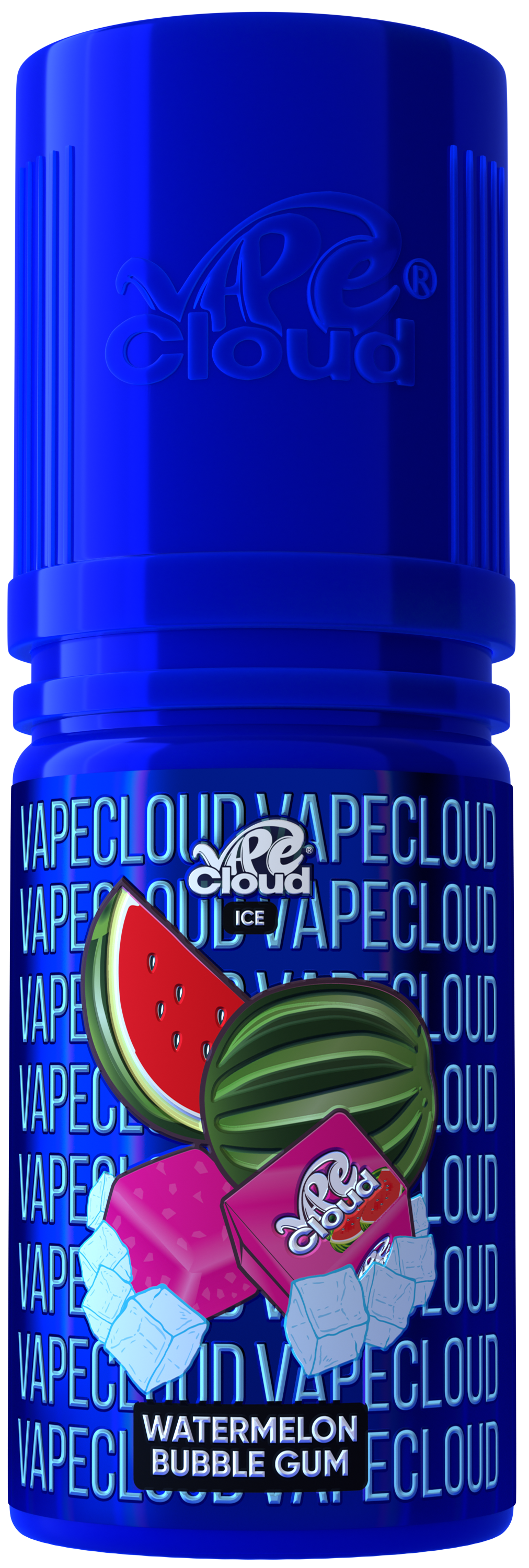 Жидкость для ЭСДН Vape Cloud Ice SALT 30мл 20мг Watermelon Bubble Gum STRONG