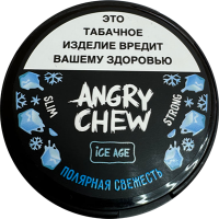 Жевательный табак ANGRY CHEW 12гр SLIM с ароматом полярной свежести STRONG М