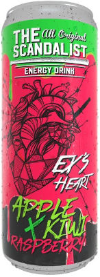 Энергетик "The Scandalist Energy Drink", 0,45л, Ж/Б EX'S HEART