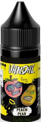 Жидкость для ЭСДН VANDAL SALT 30мл 20мг Peach Pear