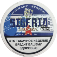 Жевательный табак SIBERIA 10гр SLIM CURRANT черная смородина STRONG М