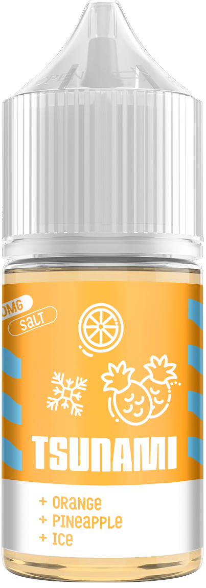 Жидкость для ЭСДН Tsunami SALT 30мл 20мг Orange Pineapple Ice