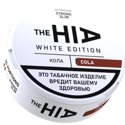Жевательный табак The HIA White Edition 9гр SLIM Кола STRONG М
