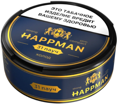 Жевательный табак HAPPMAN Холод STRONG М