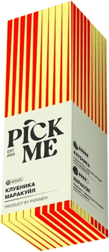 Ароматизатор для 30мл PickMe Клубника - Маракуйя