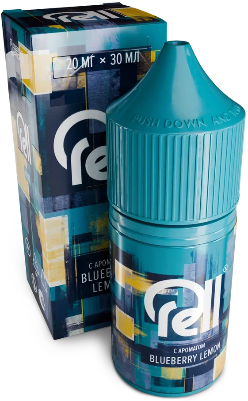 Blueberry Lemon 20мг RELL AZURE SALT 30мл Жидкость