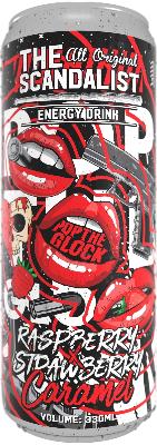 Энергетик "The Scandalist Energy Drink", 0,33л, Ж/Б POP THE GLOCK