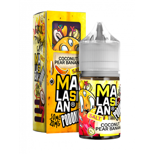 COCONUT PEAR BANANA (Кокос-груша-банан) 20мг STRONG PODONKI & MALASIAN V3 SALT 30мл Жидкость