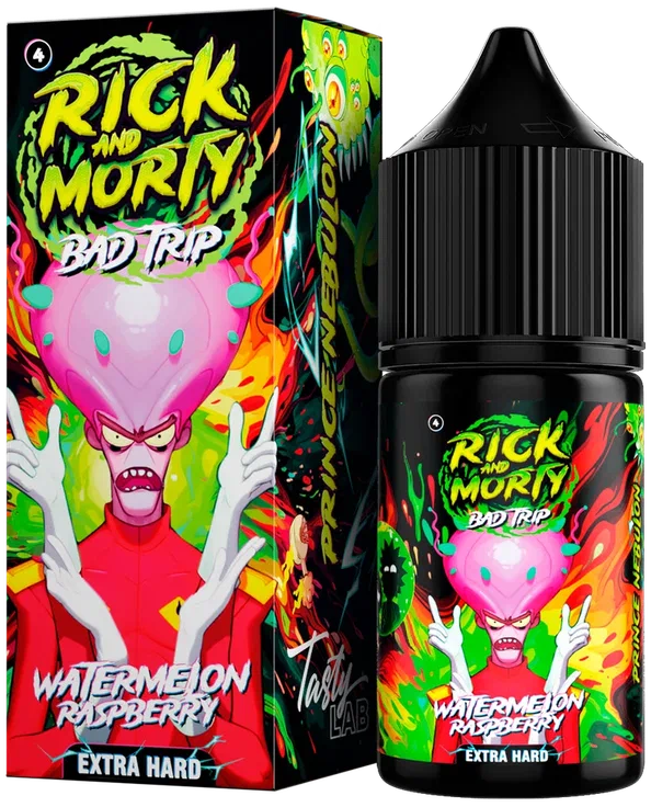 Арбуз Малина 20мг Hard RICK AND MORTY SALT BAD TRIP 30мл Жидкость