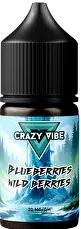 Жидкость для ЭСДН CRAZY VIBE SALT 3мл 20мг Blueberries and wild berries (Черника и лесные ягоды)
