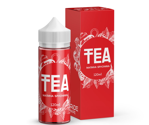 Малина, брусника 3мг TEA 120мл Жидкость