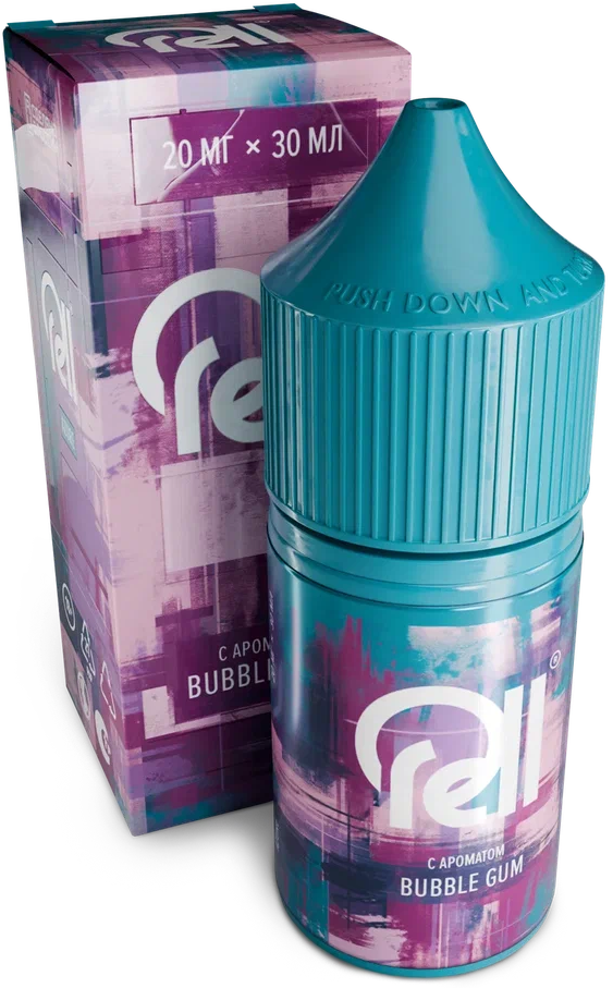 Bubble Gum 20мг RELL AZURE SALT 30мл Жидкость
