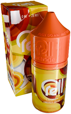 Energy drink 20мг RELL ORANGE SALT 30мл Жидкость