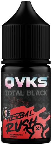 Ароматизатор для 30мл QVKS TOTAL BLACK KONSTRUKT Гранат Груша Тимьян