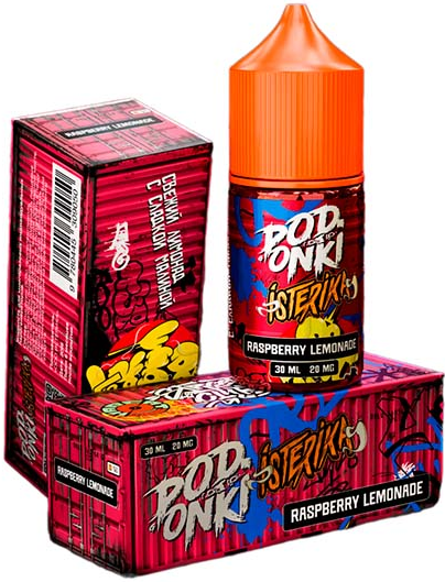 Raspberry Lemonade (Свежий малиновый лимонад) 20мг ULTRA ISTERIKA X PODONKI SALT 30мл Жидкость