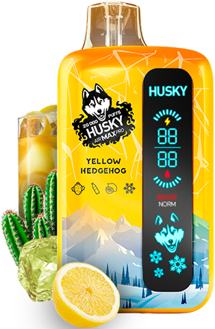 HUSKY AIRMAX PRO 20000 Yellow Hadgehog (Кактусовый лимонад со льдом)