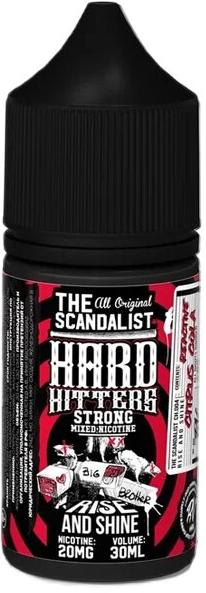Rise And Shine 20мг The Scandalist Hardhitters SALT 30мл Жидкость