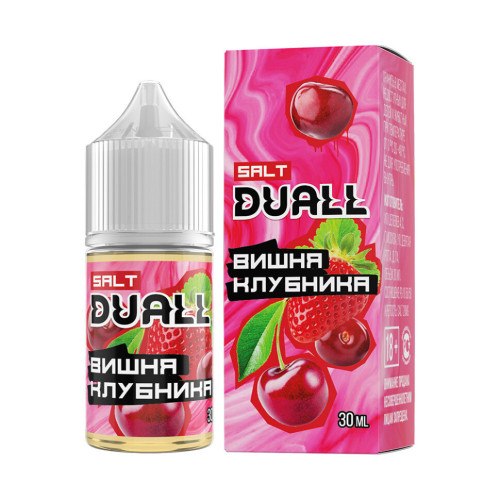 Вишня клубника 20мг DUALL SALT 30мл Жидкость
