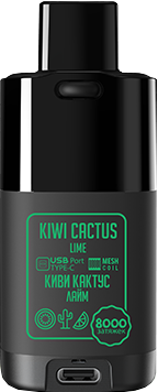 ЭСДН TIKOBAR 8000 2% Киви кактус лайм