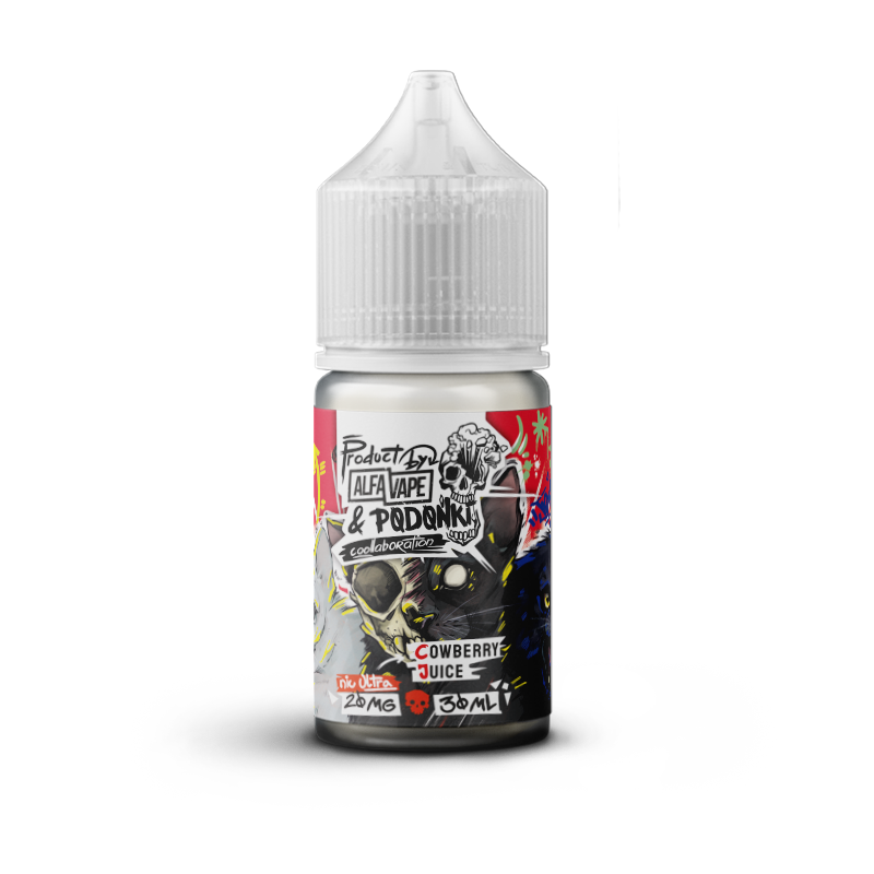 Cowberry juice (Брусничный морс) 20мг ULTRA PODONKI & ALFA VAPE SALT 30мл Жидкость
