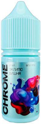 Жидкость для ЭСДН CHROME NORTH SALT 27мл 20мг Эклипс Вишня