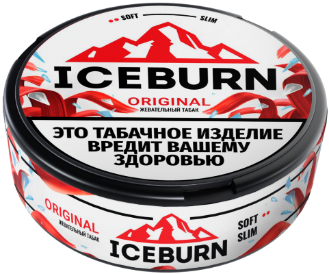 Жевательный табак ICEBURN 9,5гр SLIM Original SOFT М