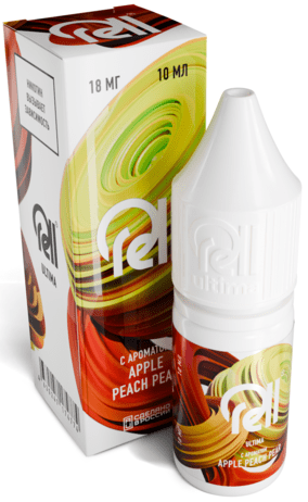 Жидкость для ЭСДН RELL ULTIMATE SALT 10мл 20мг Apple Peach Pear