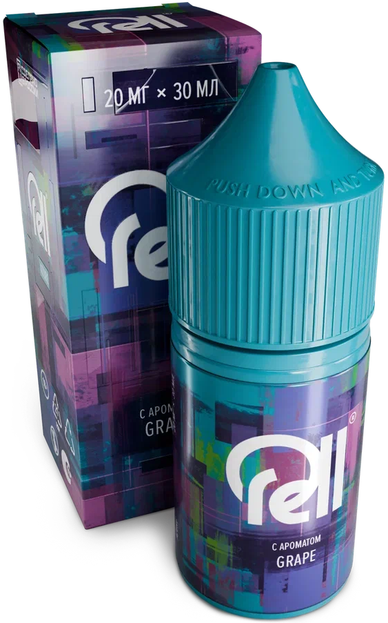 Grape 20мг RELL AZURE SALT 30мл Жидкость