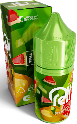 Жидкость для ЭСДН RELL GREEN 28мл 0мг Grapefruit