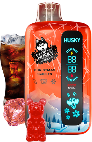 HUSKY AIRMAX PRO 20000 Christmas Sweets (Кола с мармеладными мишками и льдом)